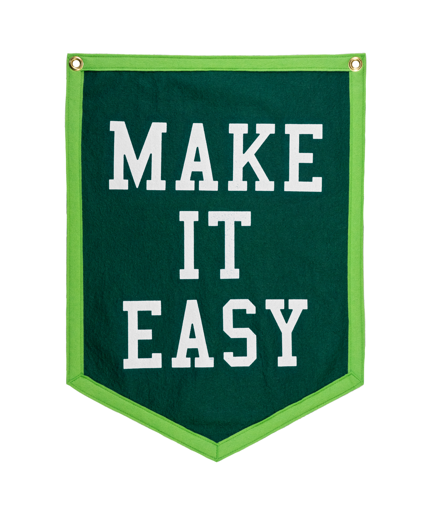 Make It Easy Camp Flag • Sylvan Esso x Oxford Pennant