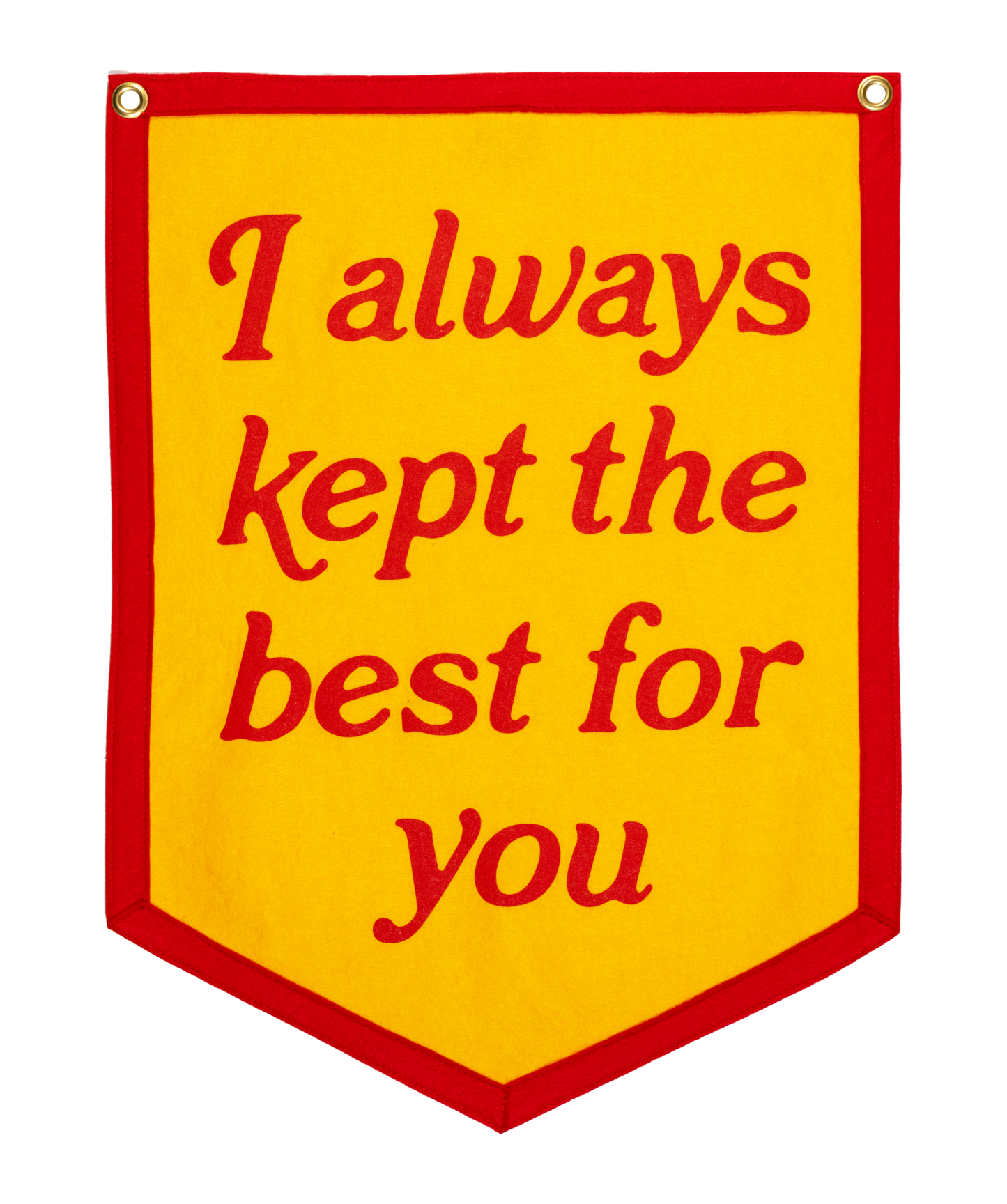 I Always Kept The Best For You Camp Flag • Turnpike Troubadours x Oxford Pennant