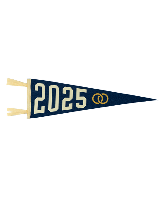 2025 Wedding Pennant