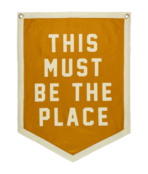 This Must Be The Place Camp Flag