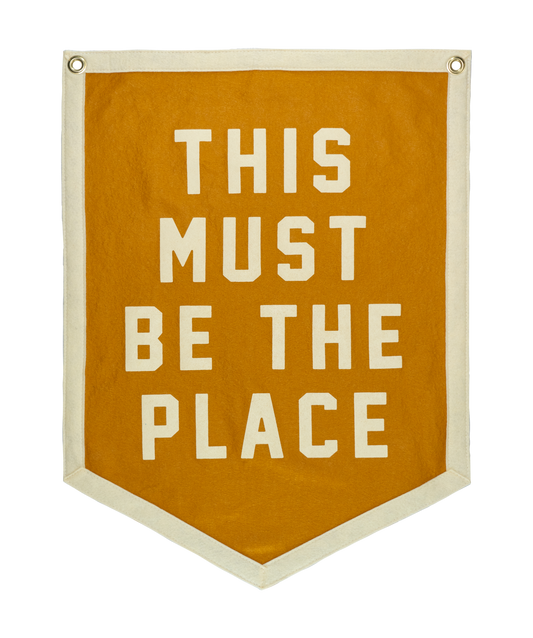 This Must Be The Place Camp Flag