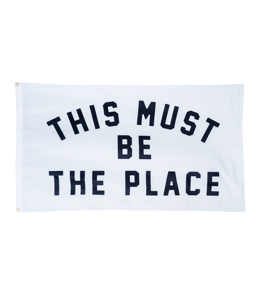 This Must Be The Place Outdoor Flag