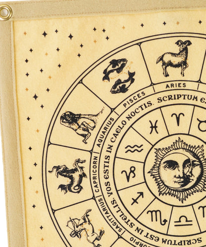 Astrology Wheel Camp Flag