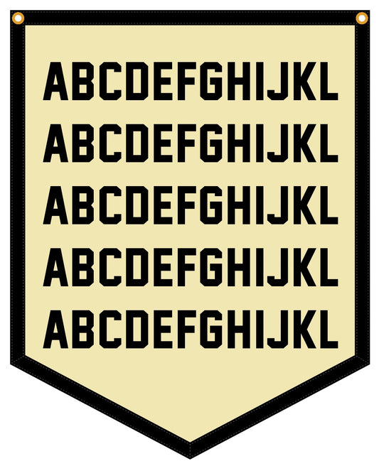 24"x30" Cut-And-Sewn 5-Sided Banner