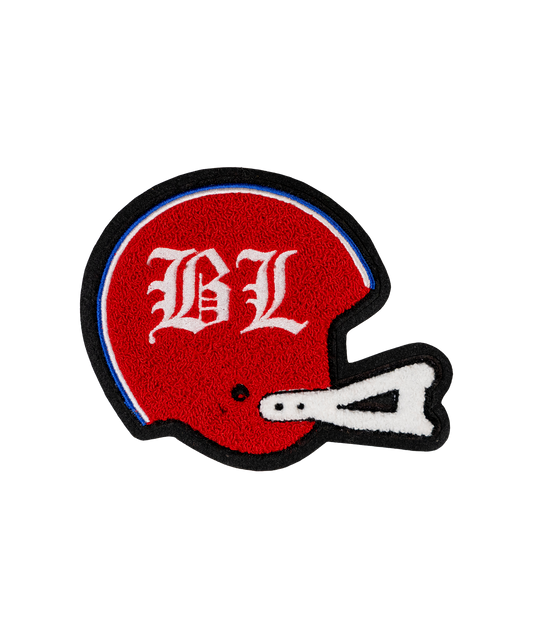 Better Lovers Football Helmet Chenille Patch • Better Lovers x Oxford Pennant
