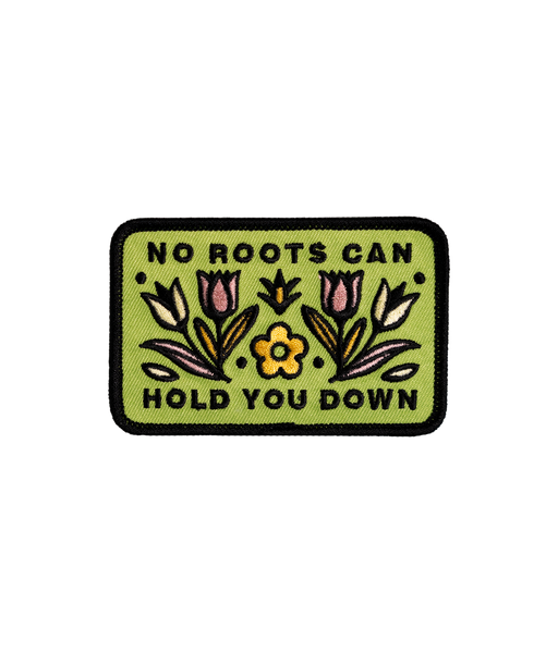 No Roots Can Hold You Down Embroidered Patch • Better Lovers x Oxford Pennant