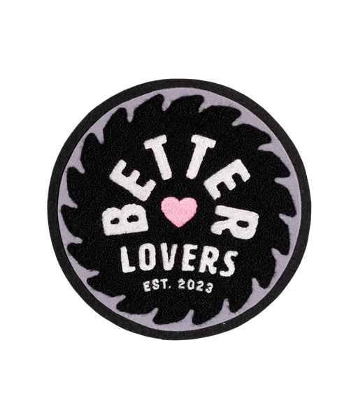 Better Lovers Saw Blade Chenille Patch • Better Lovers x Oxford Pennant
