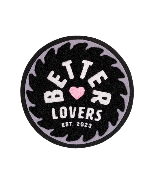 Better Lovers Saw Blade Chenille Patch • Better Lovers x Oxford Pennant