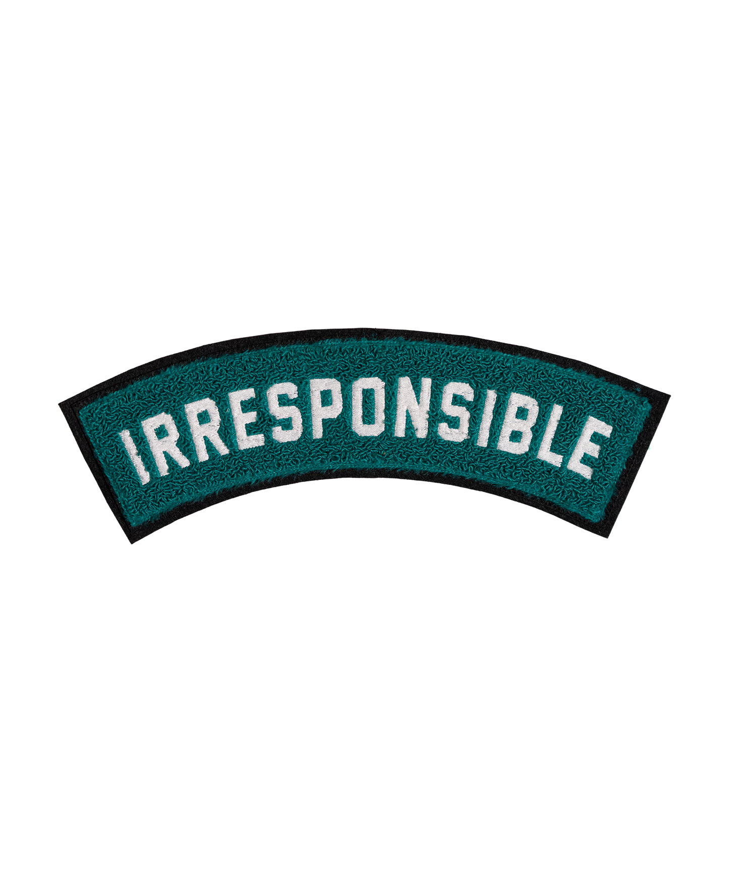 Better Lovers Irresponsible Rocker Chenille Patch • Better Lovers x Oxford Pennant