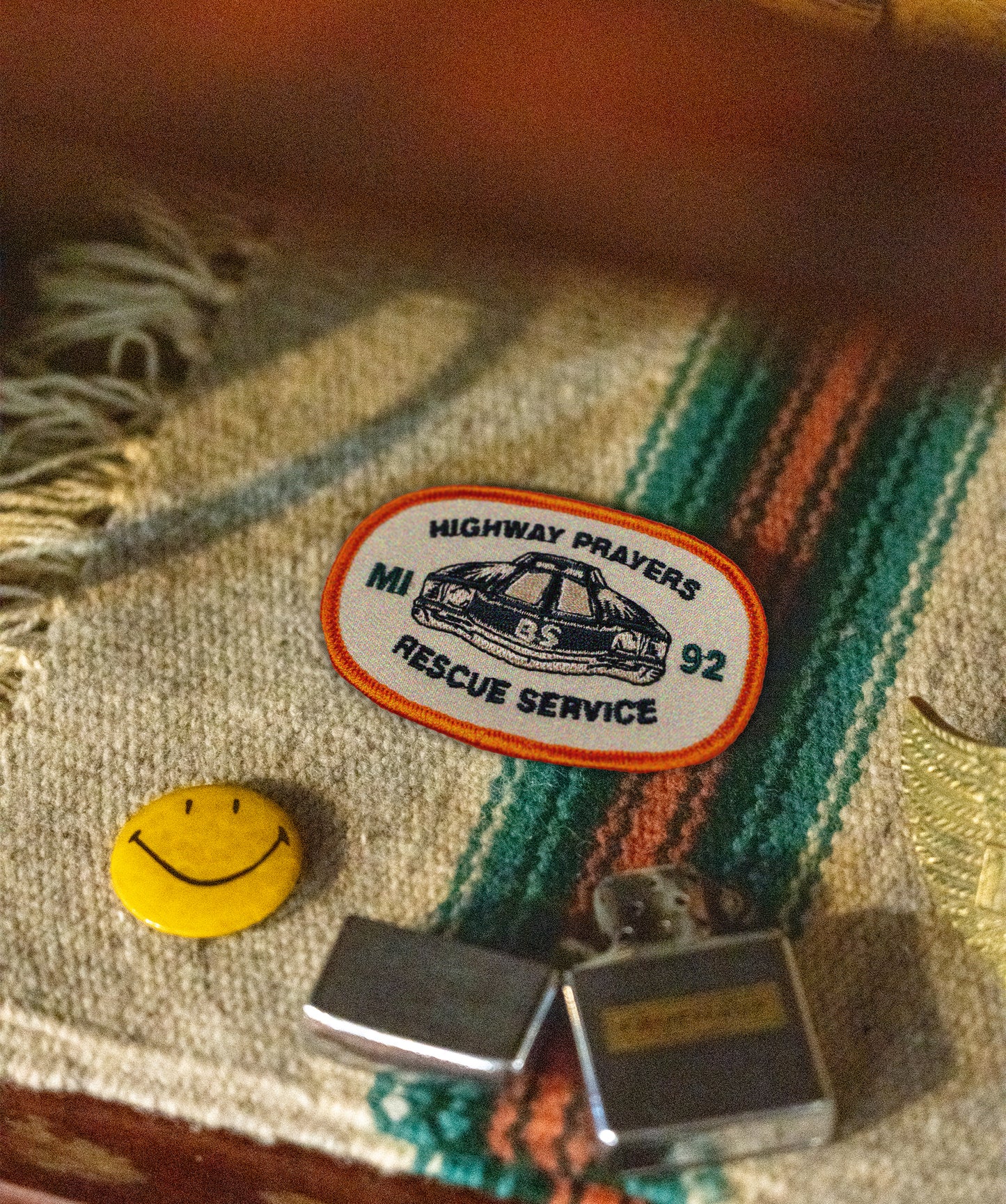 Highway Prayers Embroidered Patch Pack • Billy Strings x Oxford Pennant