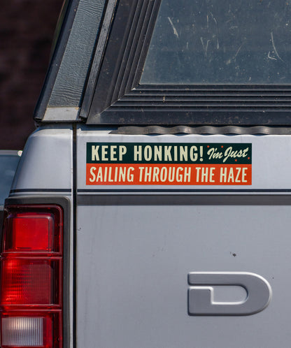 Keep Honking! Bumper Sticker  • Billy Strings x Oxford Pennant