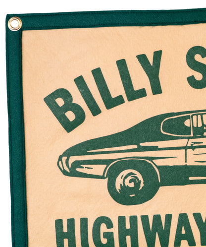 Highway Prayers Camp Flag • Billy Strings x Oxford Pennant