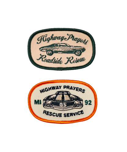 Highway Prayers Embroidered Patch Pack • Billy Strings x Oxford Pennant