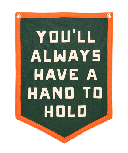 PRESALE: You'll Always Have A Hand To Hold Camp Flag • Billy Strings x Oxford Pennant