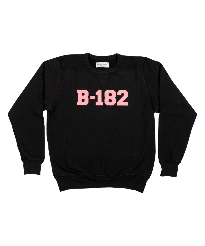 Blink-182 Stitched Crewneck | Blink-182 x Oxford Pennant