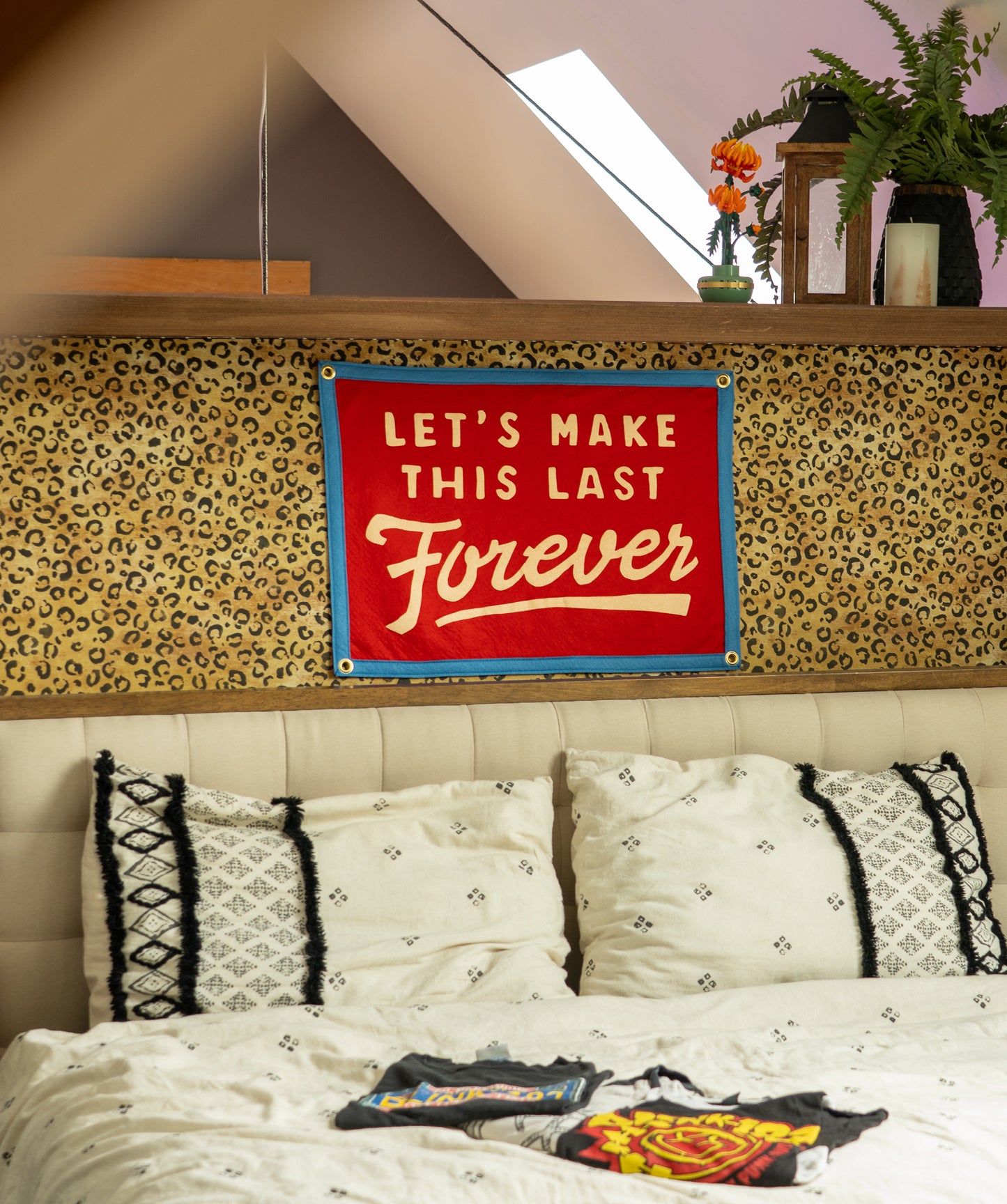 PRESALE: Let's Make This Last Forever Camp Flag • blink-182 x Oxford Pennant