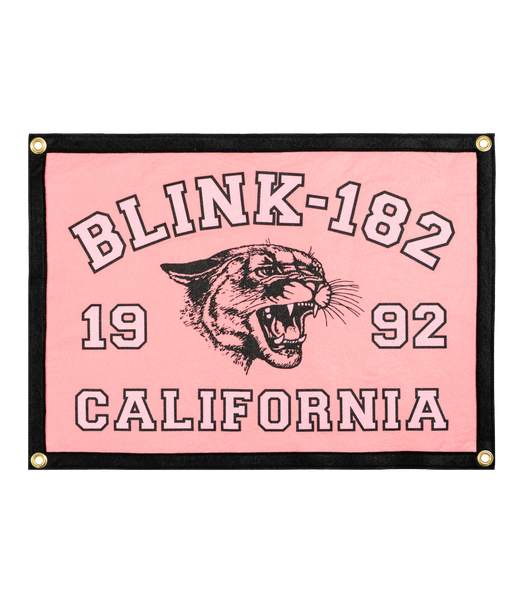 blink-182 California 1992 Camp Flag • blink-182 x Oxford Pennant