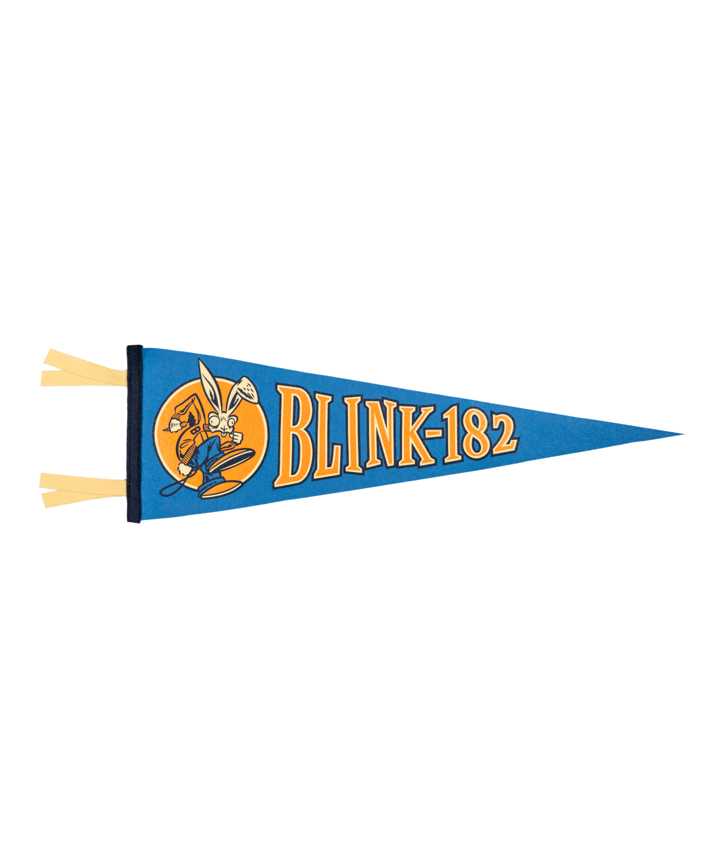 PRESALE: blink-182 Bunny Pennant • blink-182 x Oxford Pennant