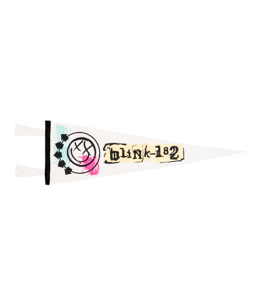 blink-182 Smiley Pennant • blink-182 x Oxford Pennant