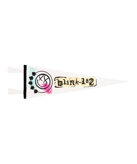 blink-182 Smiley Pennant • blink-182 x Oxford Pennant
