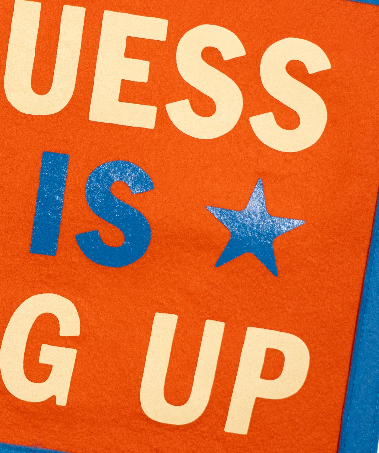 PRESALE: Well, I Guess This Is Growing Up Camp Flag • blink-182 x Oxford Pennant