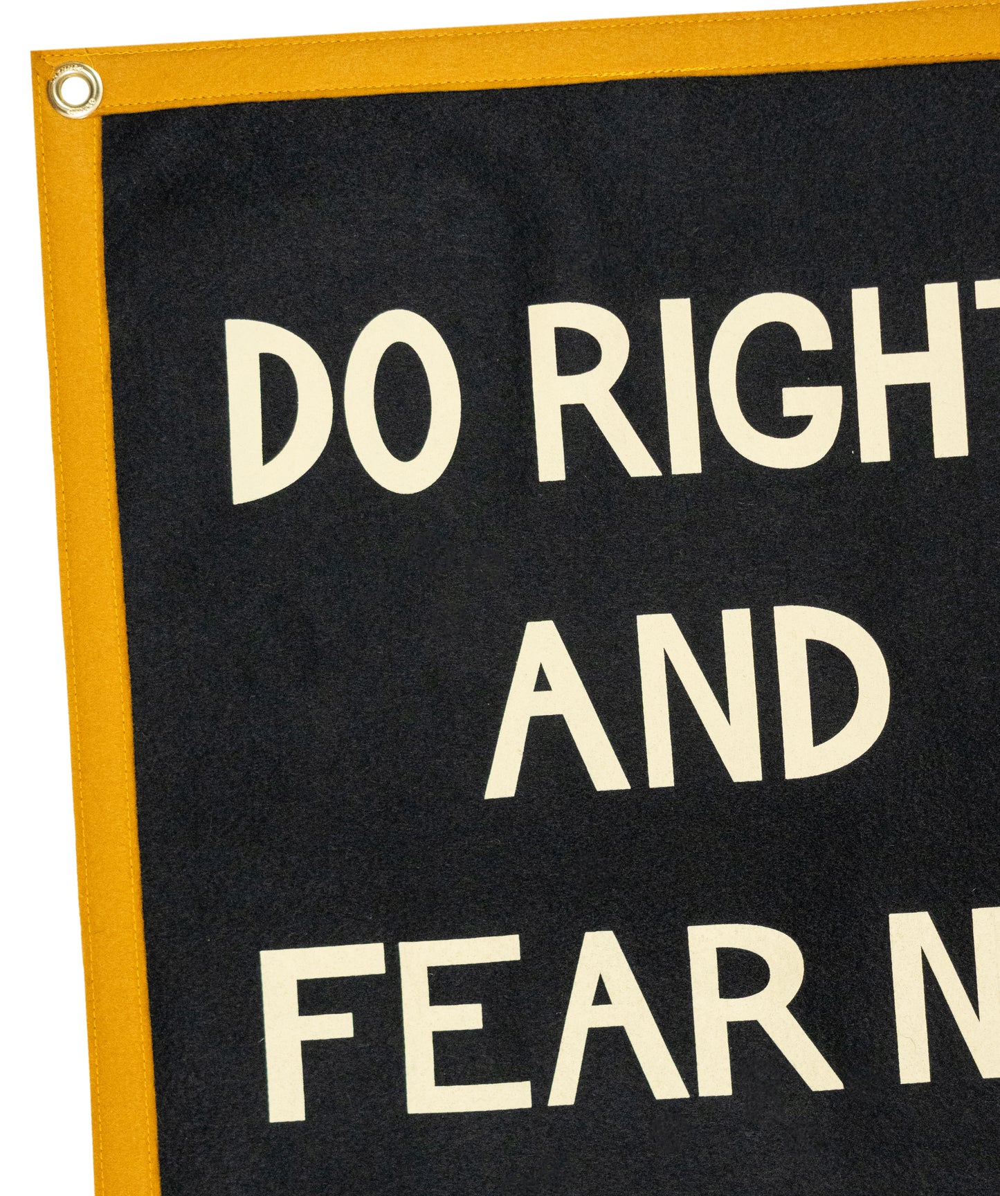 Do Right And Fear No Man Camp Flag