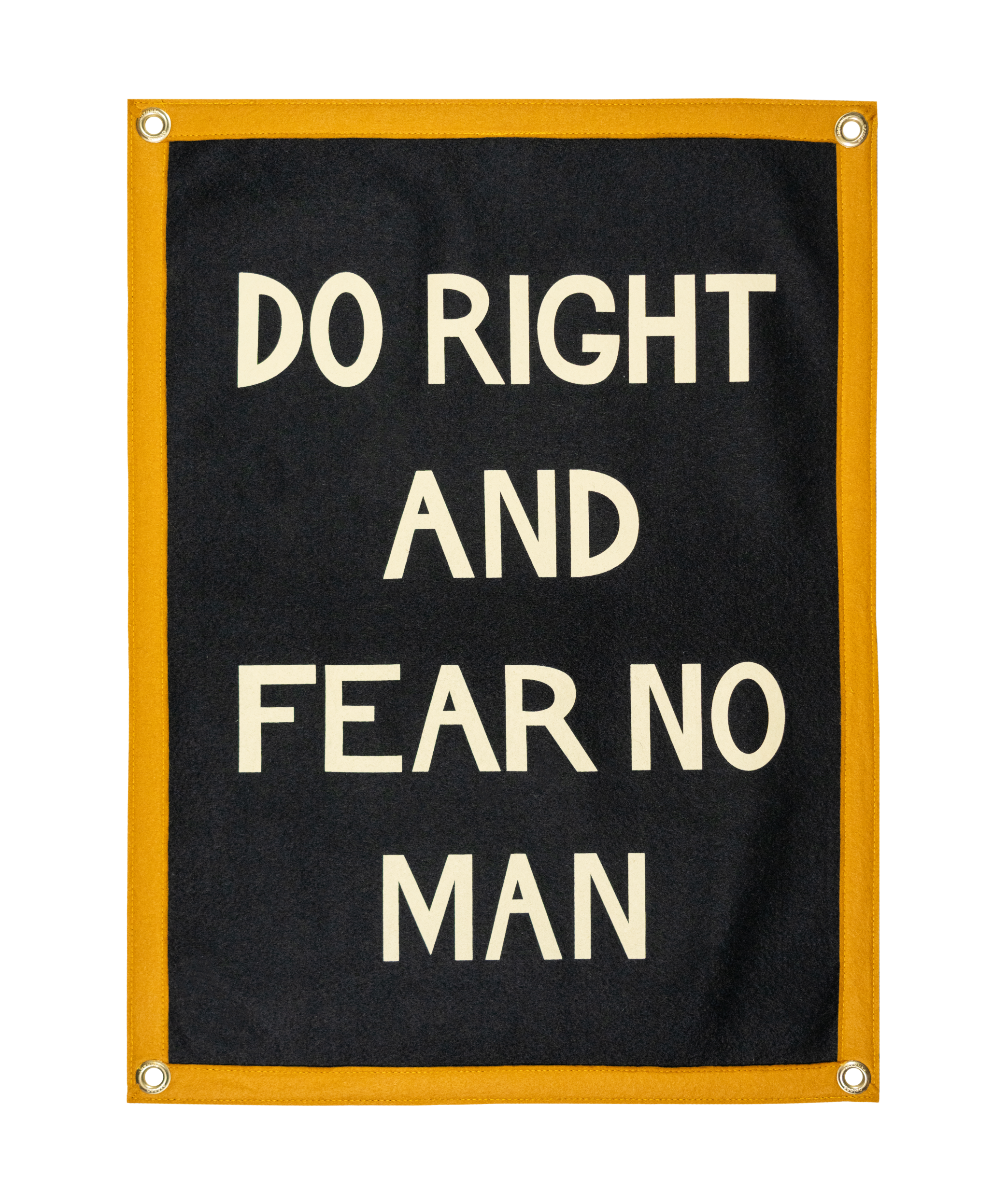 Do Right And Fear No Man Camp Flag