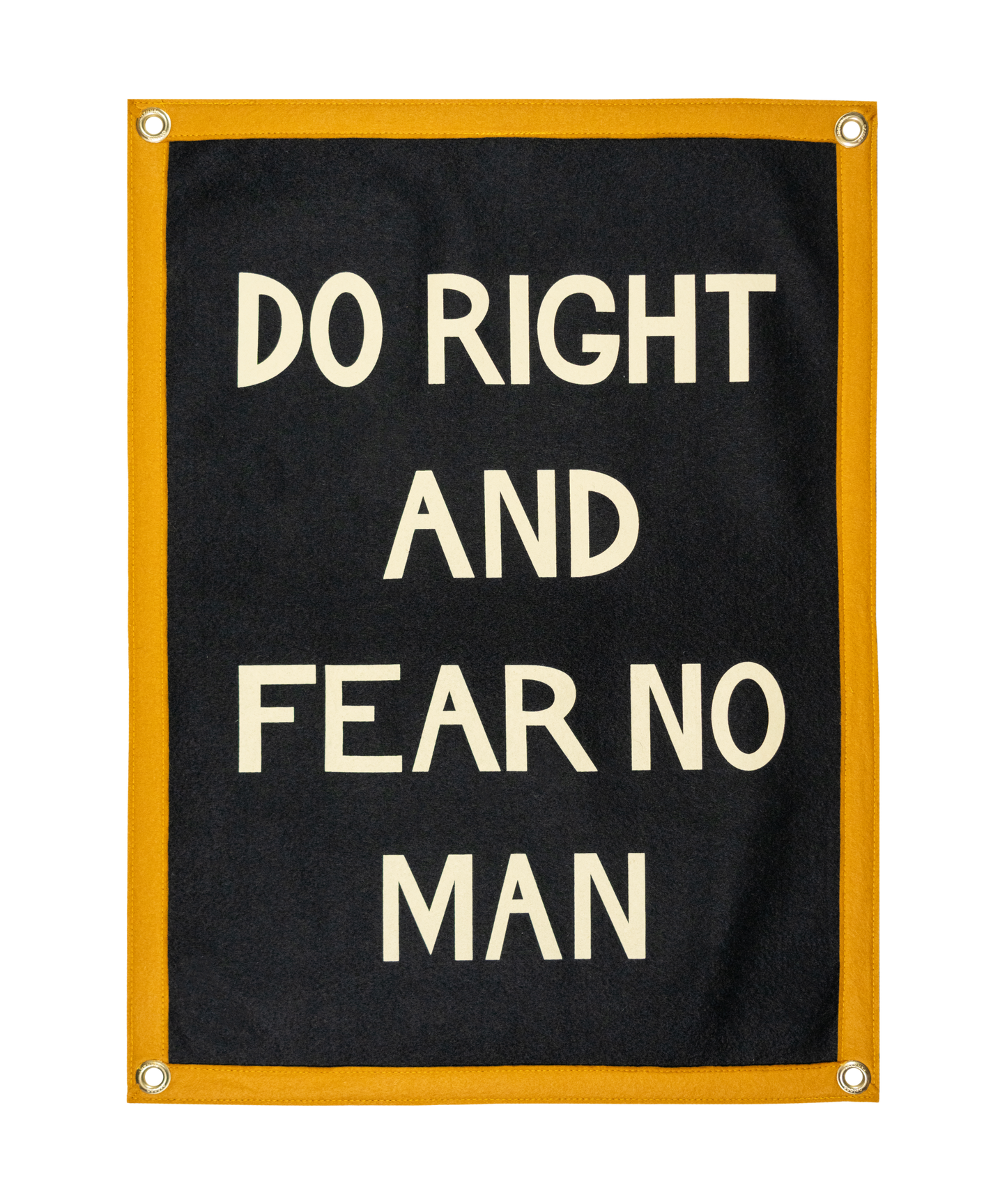 Do Right And Fear No Man Camp Flag