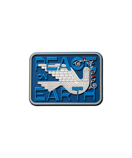 Peace On Earth Magnet • Invisible Creature x Oxford Pennant