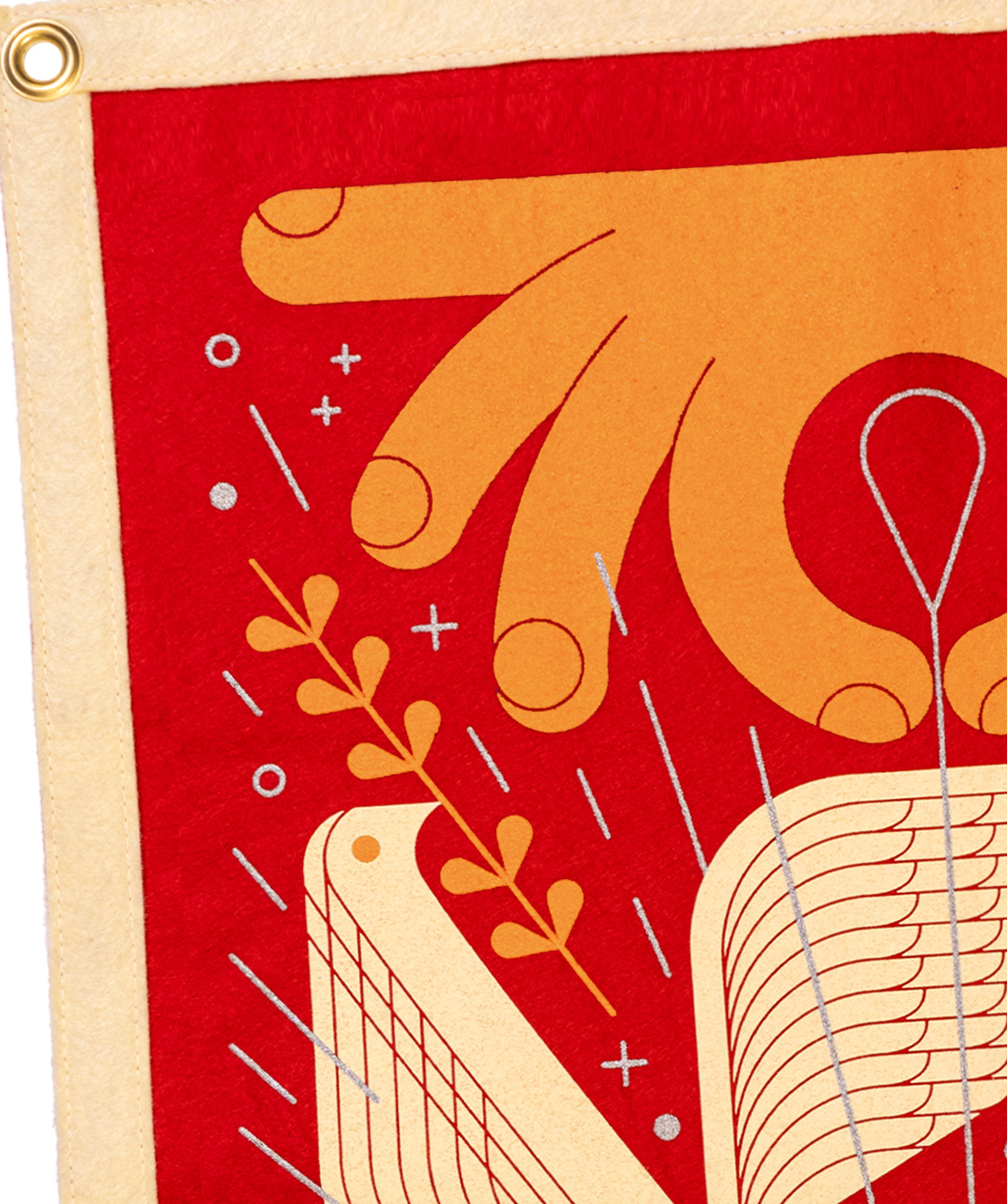 Joy To The World Camp Flag | Invisible Creature x Oxford Pennant