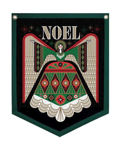 Noel Camp Flag • Invisible Creature x Oxford Pennant