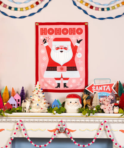 Ho Ho Ho Camp Flag • Invisible Creature x Oxford Pennant