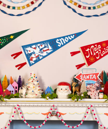 Let It Snow! Pennant • Invisible Creature x Oxford Pennant