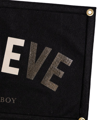 The Best Part of Believe Is The Lie Camp Flag • Fall Out Boy x Oxford Pennant