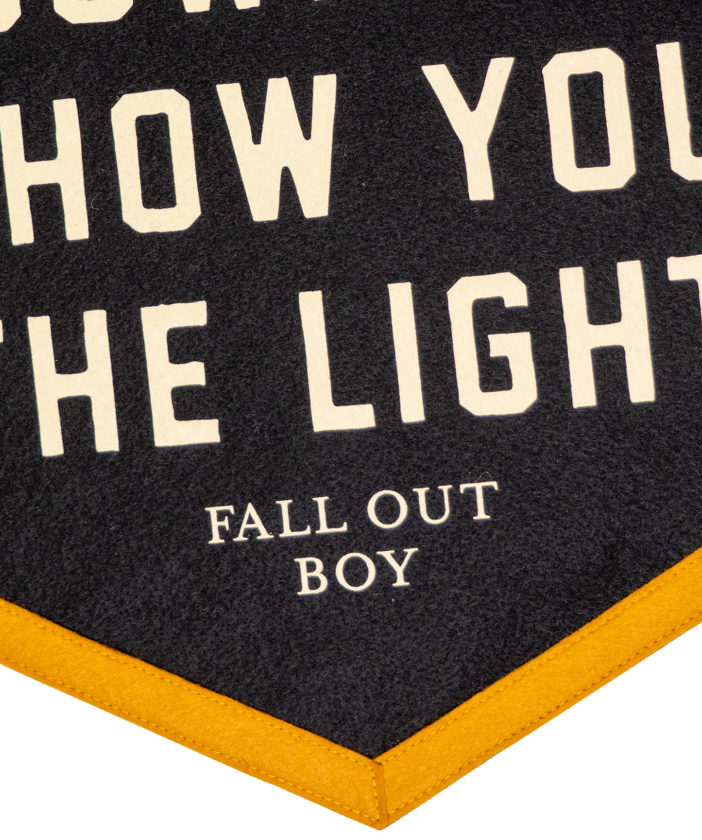 Burn This City Down Camp Flag • Fall Out Boy x Oxford Pennant