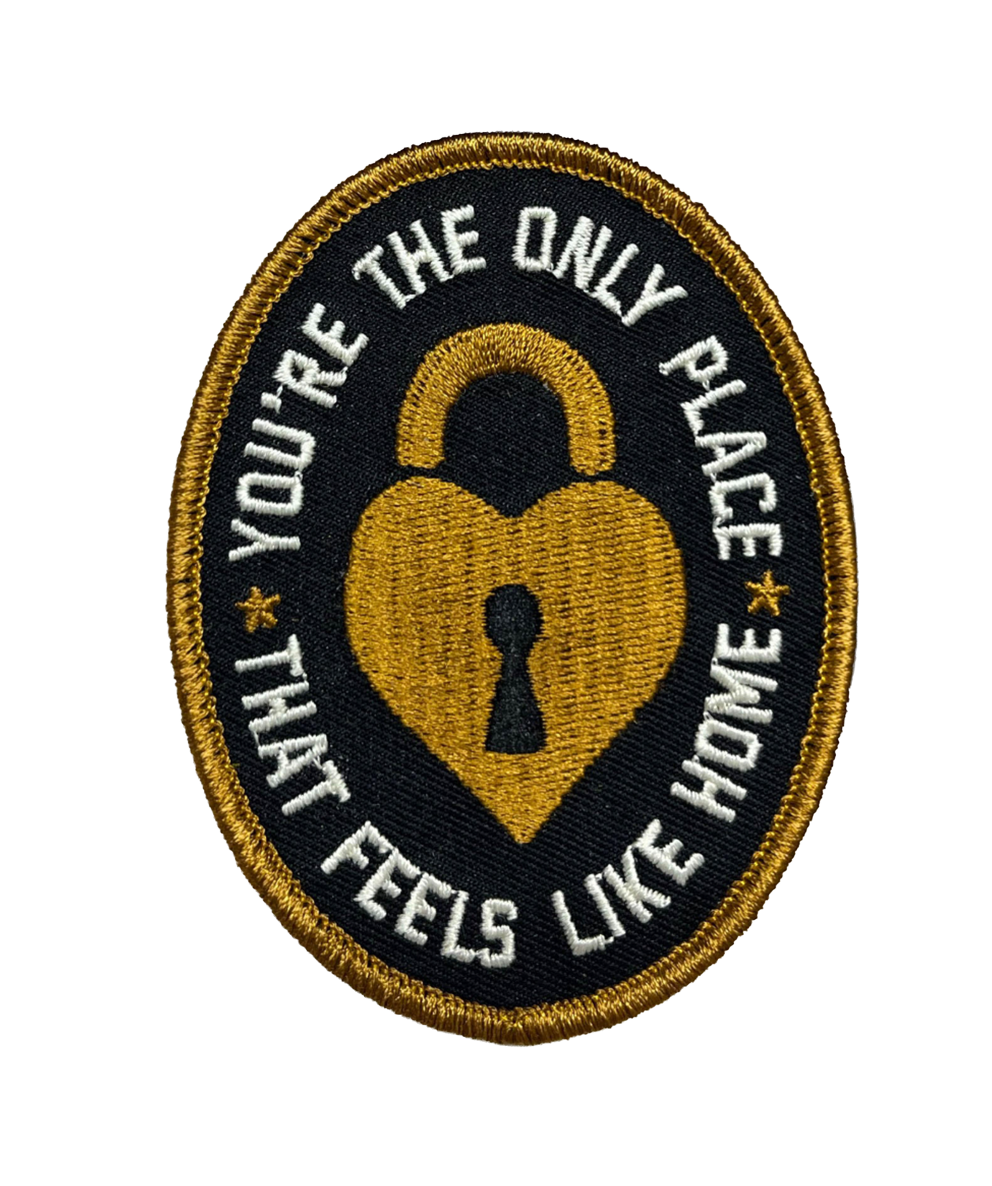 Feels Like Home Embroidered Patch • Fall Out Boy x Oxford Pennant