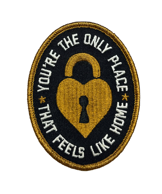 Feels Like Home Embroidered Patch • Fall Out Boy x Oxford Pennant