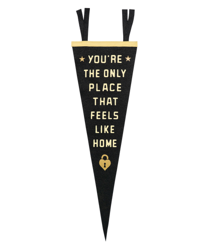 You're The Only Place That Feels Like Home Pennant • Fall Out Boy x Oxford Pennant