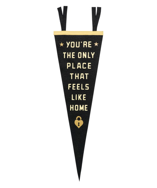 You're The Only Place That Feels Like Home Pennant • Fall Out Boy x Oxford Pennant