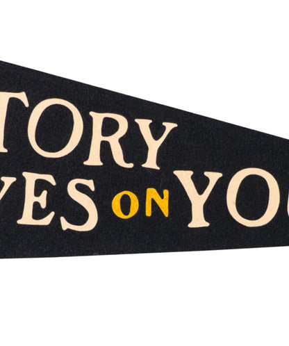 History Has Its Eyes On You Pennant • Hamilton x Oxford Pennant