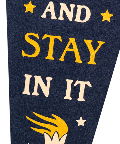 Seize the Moment Pennant • Hamilton x Oxford Pennant