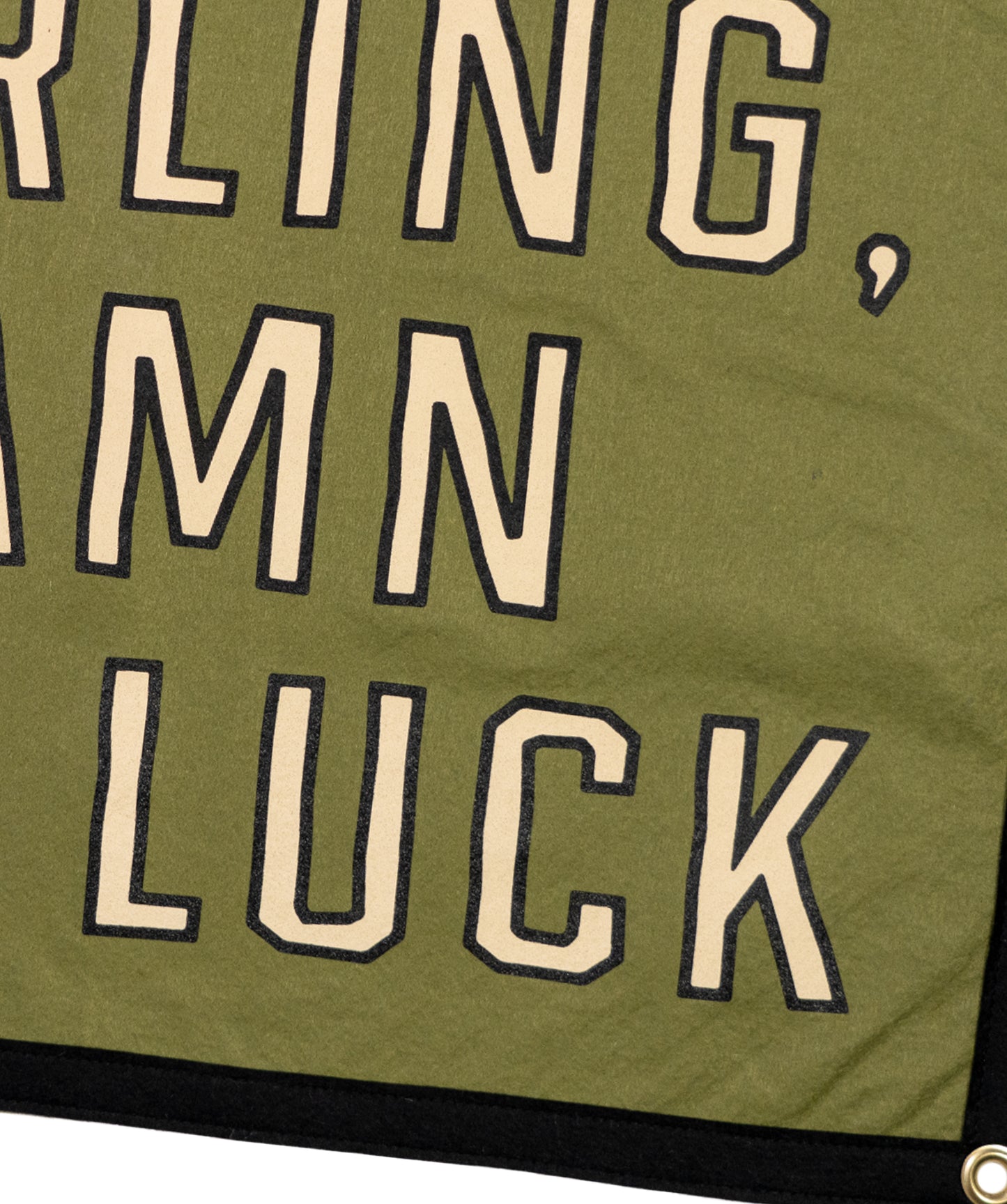 PRESALE: Darling, Damn The Luck Camp Flag • John Moreland x Oxford Pennant