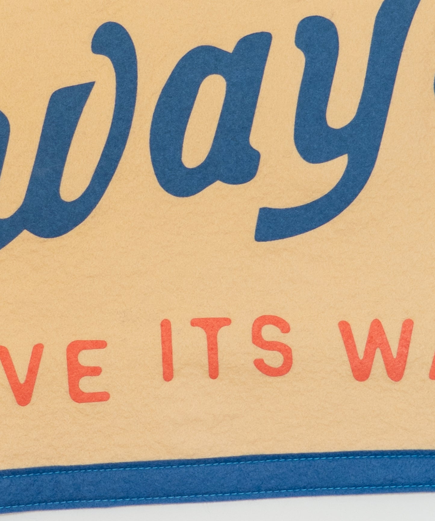 True Love Will Always Have Its Way Camp Flag • John Prine x Oxford Pennant