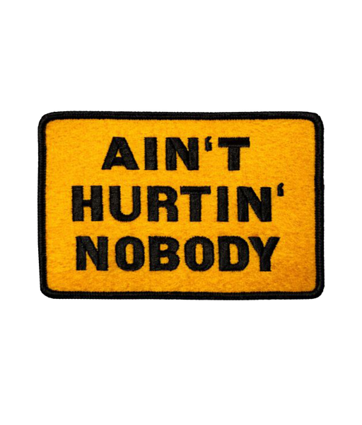 Ain't Hurtin' Nobody Embroidered Patch • John Prine x Oxford Pennant