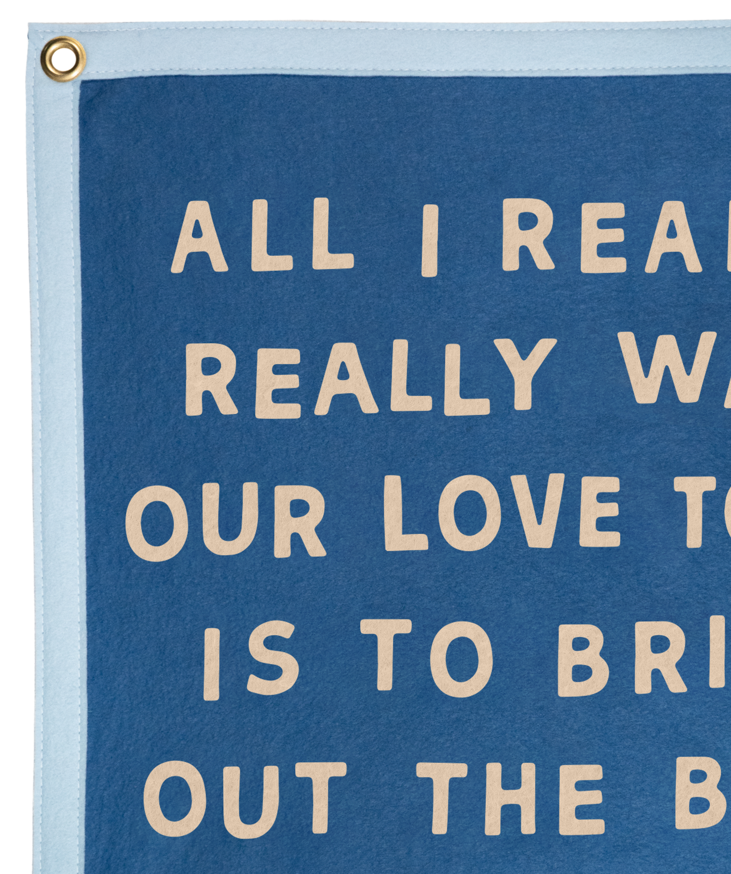 Joni MItchell All I Want Camp Flag