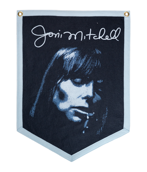 Joni Mitchell Blue Camp Flag