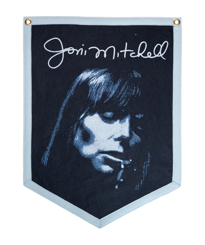 Joni Mitchell Blue Camp Flag