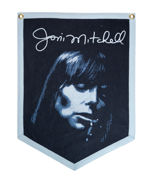 Joni Mitchell Blue Camp Flag