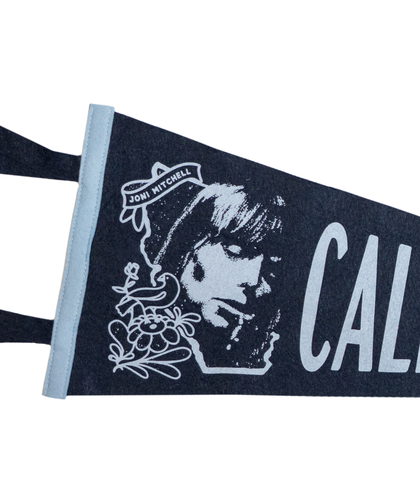 Joni Mitchell California Pennant