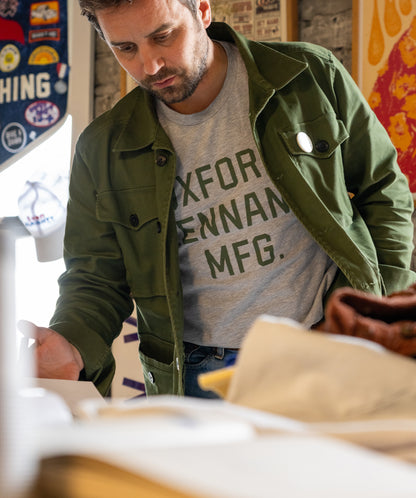 Oxford Pennant Manufacturing Varsity Shop Tee